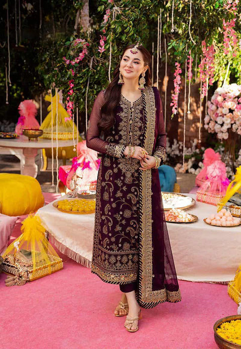 3 PIECE UNSTITCHED EMBROIDERED FANCY COLLECTION.