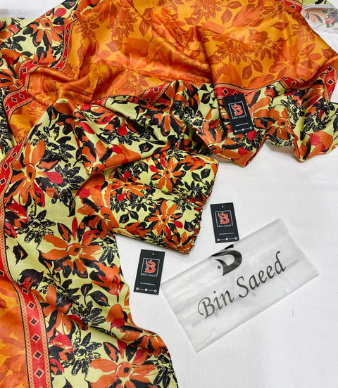 3 PIECE UNSTITCHED PRINTED KHADDAR WINTER COLLECTION