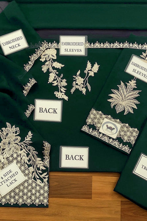 3 PIECE UNSTITCHED EMBROIDERED FANCY COLLECTION