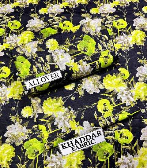 2 PIECE UNSTITCHED PRINTED KHADDAR WINTER COLLECTION