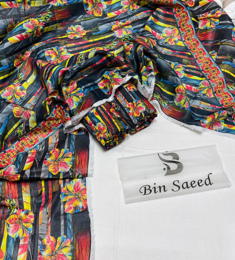 3 PIECE UNSTITCHED PRINTED KHADDAR WINTER COLLECTION