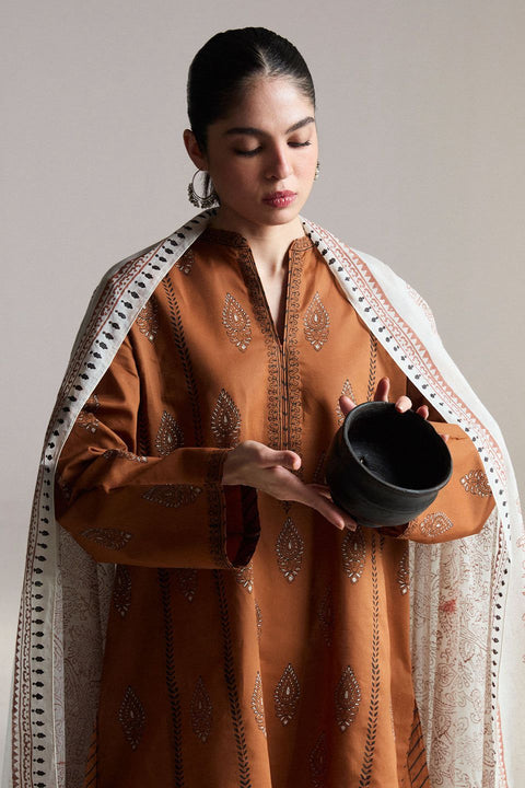 3 piece embroidered winter Dhanak UNSTITCHED