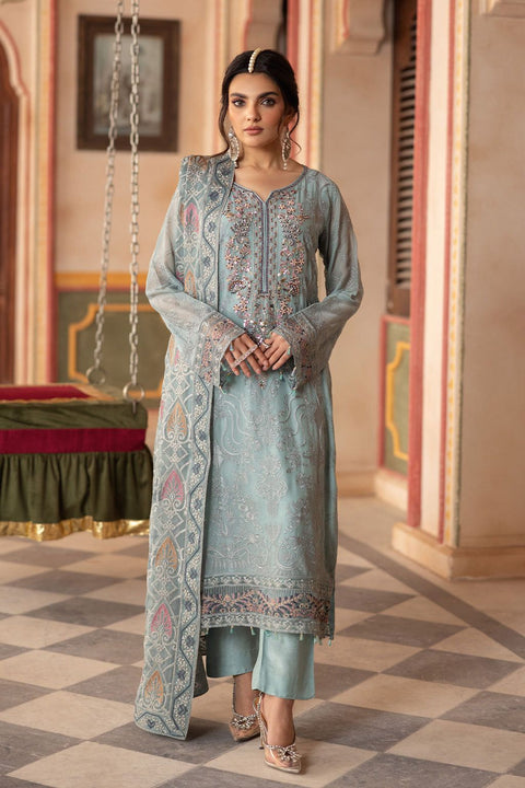 3 PIECE UNSTITCHED EMBROIDERED FANCY COLLECTION