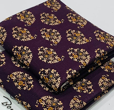 2 PIECE UNSTITCHED PRINTED KHADDAR WINTER COLLECTION