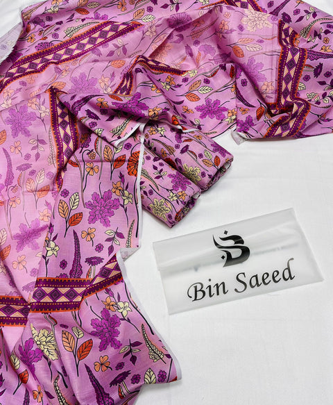 3 PIECE UNSTITCHED PRINTED KHADDAR WINTER COLLECTION